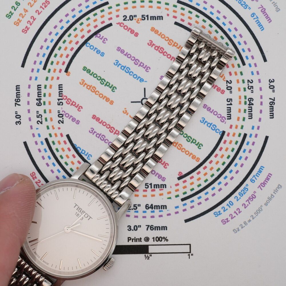 Tissot T109210A Everytime Small 30mm Ladies Watch Sapphire Crystal - New Battery - Picture 12 of 13